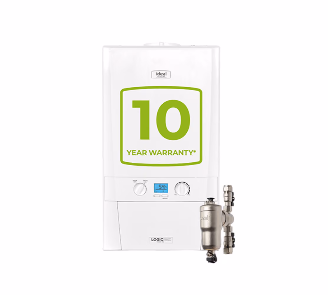 Heat only – Boiler + Cylinder + Water feed tanks
